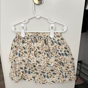 Bonpoint Multicolor Floral Kids Skirt